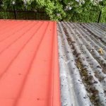 чем покрасить шифер на крыше дома: преимущества окрашивания