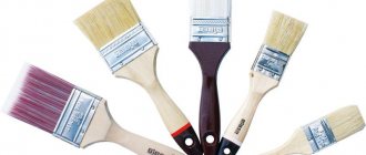 What are the bristles for brushes, combs and brushes made of?