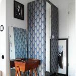 How to use leftover wallpaper and where to apply it