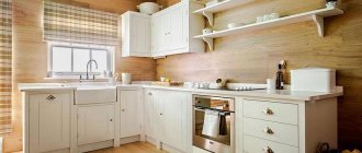How to attach wall panels in the kitchen