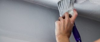 Painting the ceiling is an inexpensive but effective way to update the appearance of a room and decorate it.
