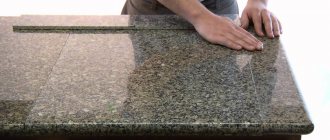 artificial stone polishing