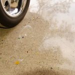 rubber paint for concrete for garage floors