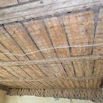 wood ceiling plaster