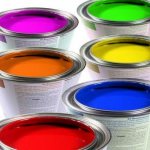Composition of water-based paint